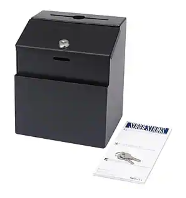 Secure Collection Solution – Metal Donation and Ballot Box