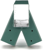 A-Frame Brackets Set for Swing Set Heavy Duty Steel Hardware Included