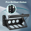 Metal Steel Battery Mounting Box Tray Bracket DIY Easy Bolt-In Battery Tray