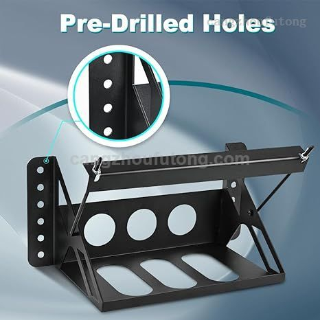 Metal Steel Battery Mounting Box Tray Bracket DIY Easy Bolt-In Battery Tray