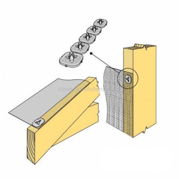 Galvanized Customize Timber Connector Foil Fix Fasteners Bracket