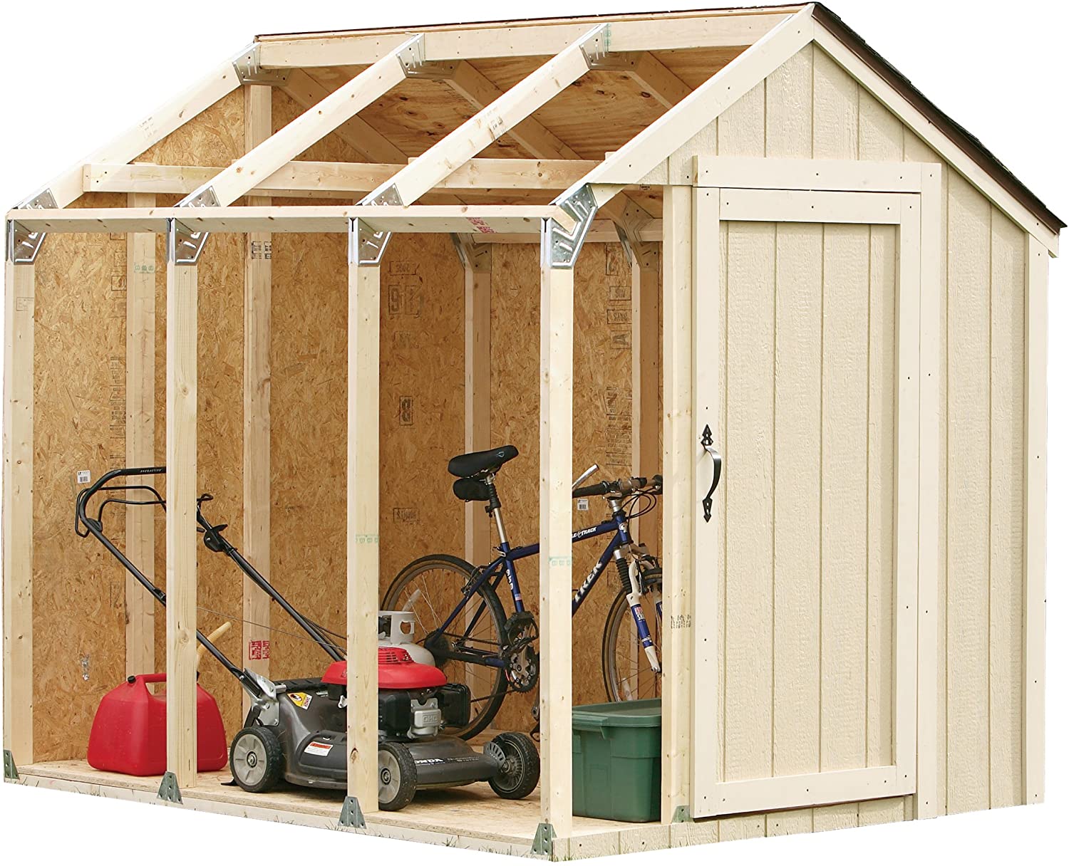 Custom Shed Kit with Barn Roof 