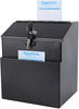 Wall-Mount Mailbox Locking Metal Key Drop Box Secure Safe Storage Home Garden Postbox Suggestion