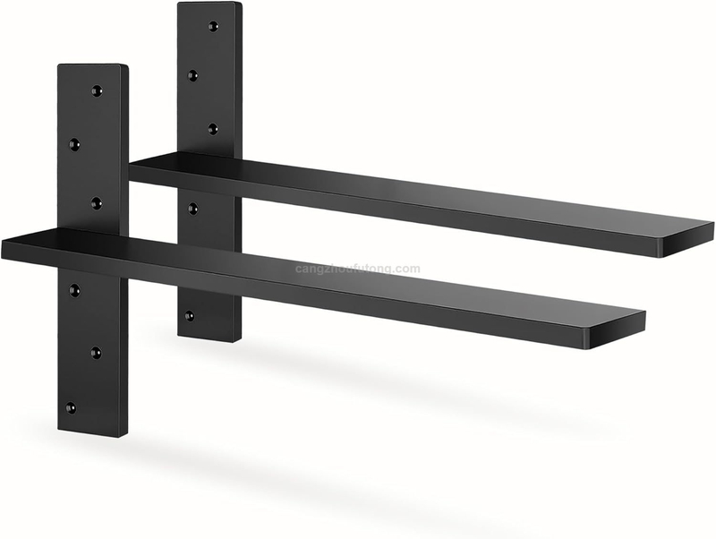 Free Hanging Countertop Support Bracket Hidden Shelf Bracket for Floating Wall Countertops, Bars, Desks, Bench Seats