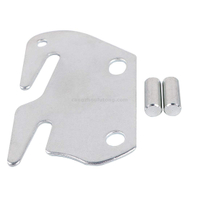 Wood Bed Rail Hook Plates for Bed Frame Bracket Headboard Footboard Replacement Wooden Bed Frame Bracket