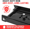 Metal No Wall Mounting Can Crusher 12 & 16 Oz. Folding Flat Easy Storage for Trash Beer Soda Waste