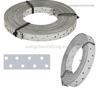 Custom Perforated Fixing Band Steel Metal Strap Hanger Connector for Construction