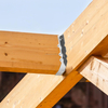 LU26 Double Shear Face Mount Joist Hanger,Hurricane Ties for Rafters Tie Brackets Great for Floor Deck And Ceiling Joists