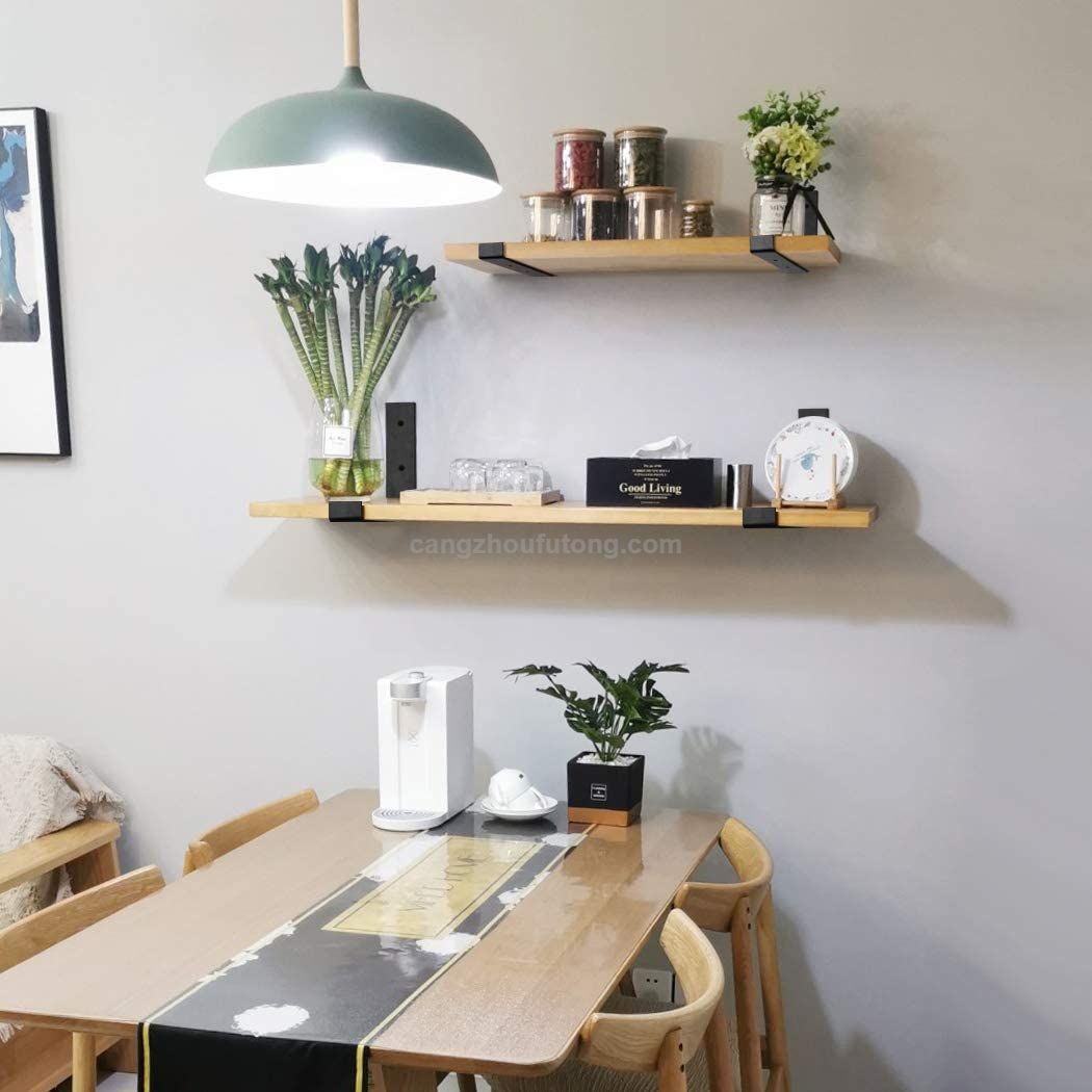 Scaffold Board Shelf Brackets Heavy Duty Shelf Bracket Supports with Lip Wall Mounted Industrial Metal Shelve Brackets