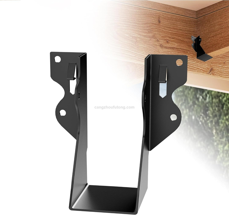 Face Mount Joist Hangers Hurricane Ties for Rafters Tie Brackets for Floor Deck And Ceiling Joists