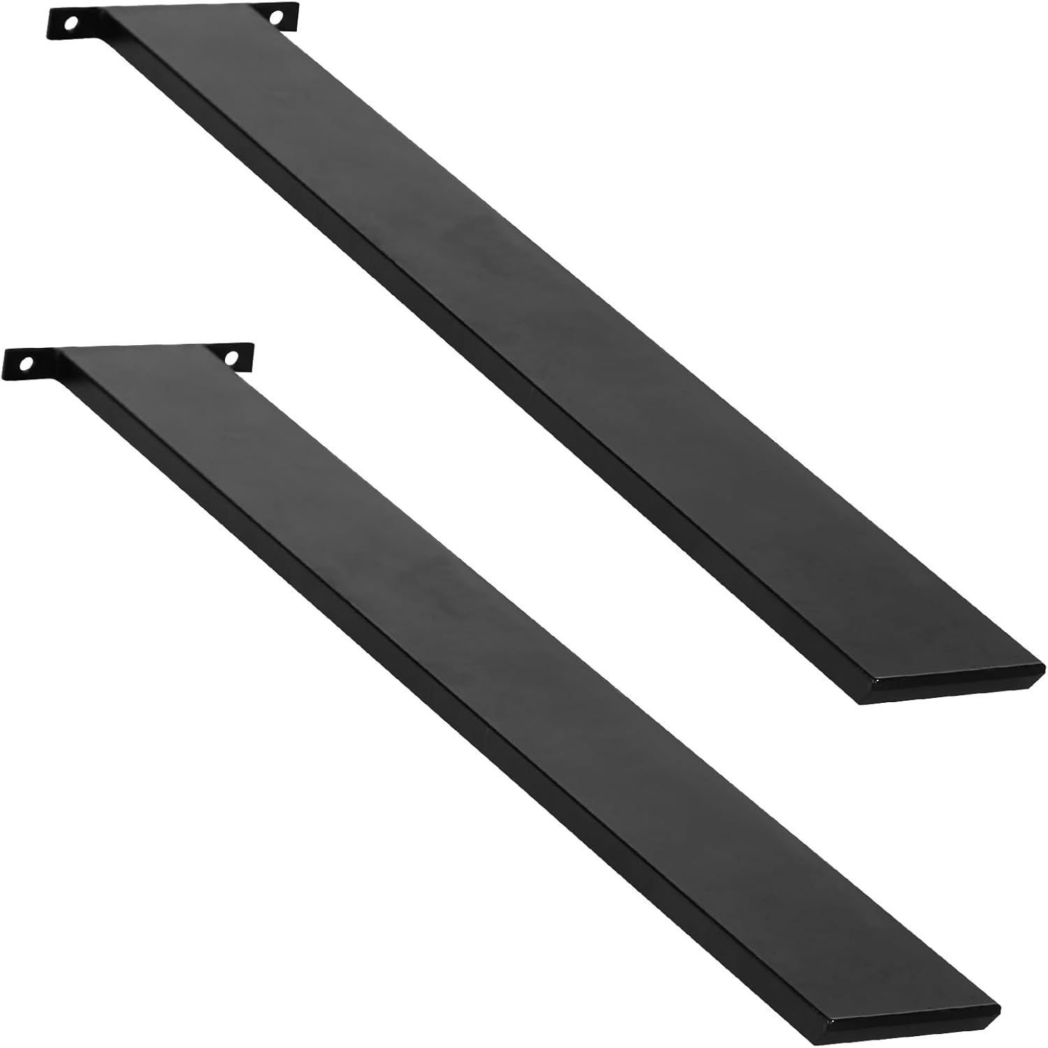 Hidden Island Countertop Support Bracket Heavy Duty Iron Floating Mount Solid Floating Shelf Bracket Straight Mount
