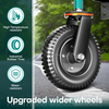 6-Inch Heavy Duty Fence Gate Wheels Wooden Metal Tube Spring-Loaded 360 Degree Rotation Caster Kit
