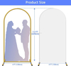 Wedding Arch Backdrop Stand And Cover Set of 2