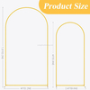 Wedding Arch Backdrop Stand And Cover Set of 2