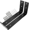 Scaffold Board Shelf Brackets Heavy Duty Shelf Bracket Supports with Lip Wall Mounted Industrial Metal Shelve Brackets