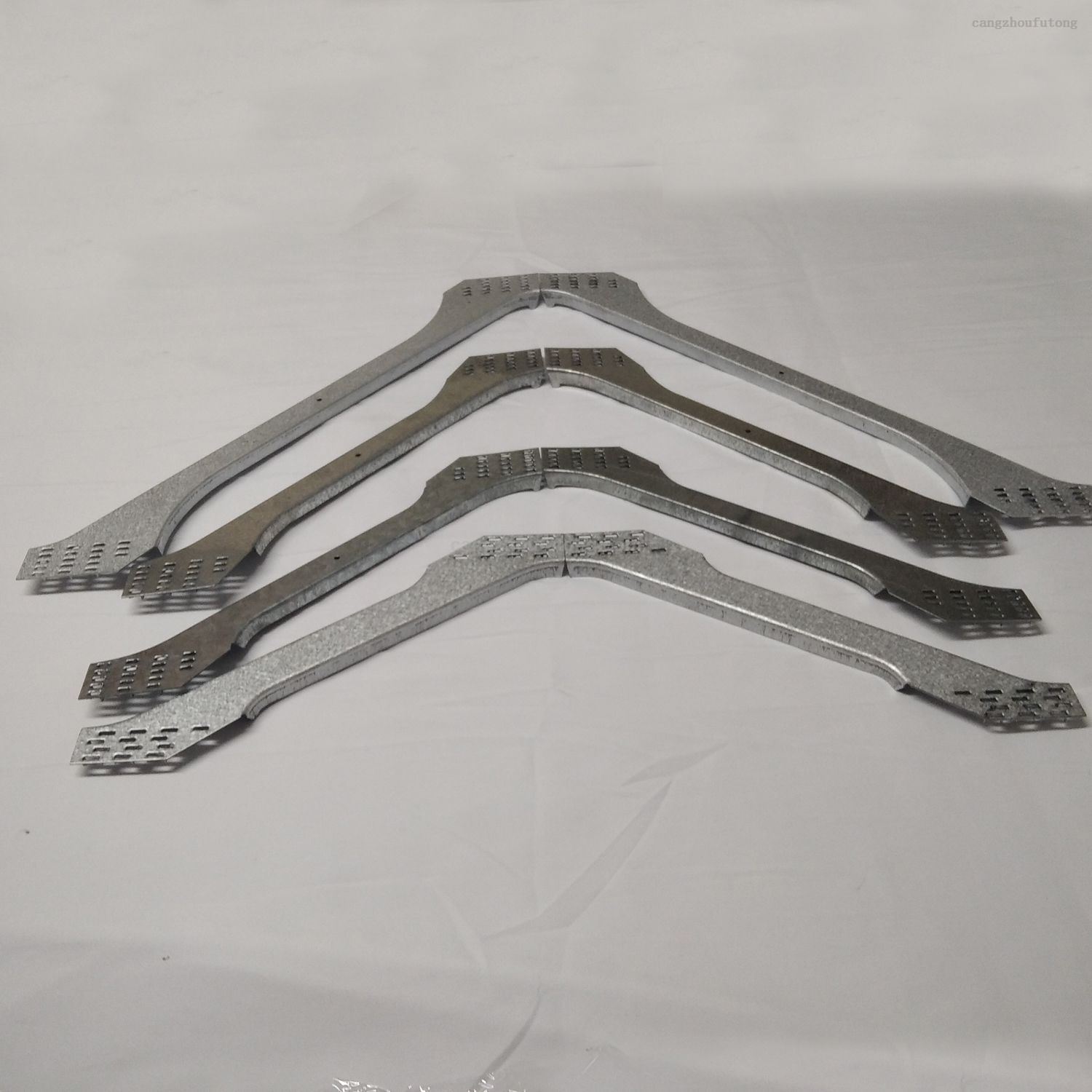 Open Web Floor Truss System with Metal Web Connectors