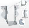 Galvanizing Face Mount Joist Hanger for Wood Posts, Hurricane Rafter Ties Clips, 2x6 Brackets for Floor Deck And Ceiling Trusses, Lumber Beam Connectors