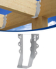 Face Mount Joist Hangers Hurricane Ties for Rafters Tie Brackets for Floor Deck And Ceiling Joists