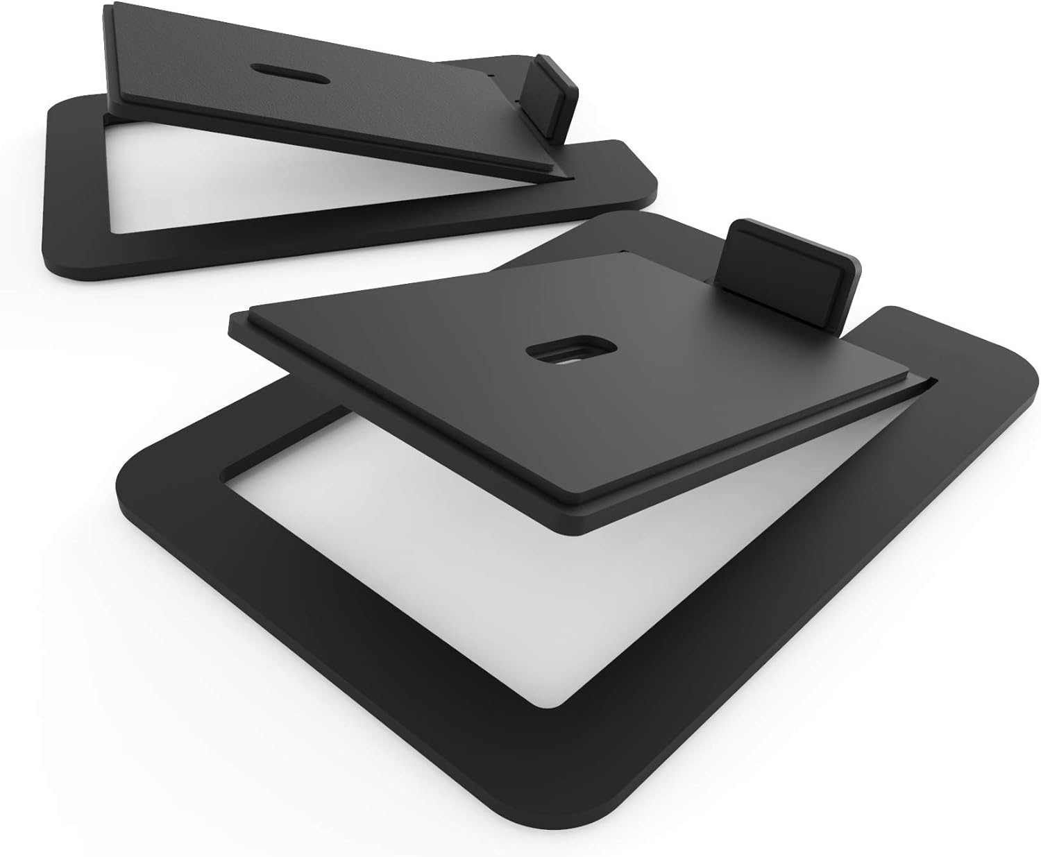 Desktop Speaker Stands for Computer Speakers Small To Medium Speakers And Studio Monitors, Metal Speaker Stand