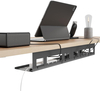 Under Desk Cable Management Tray Wire Cord Organizer for Standing Desk or Table Power Strip Holder