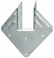 Hurricane Tie for 2x4 Post Heavy Duty Joist Hangers for Roofing Trusses Wood Timber Steel Connectors