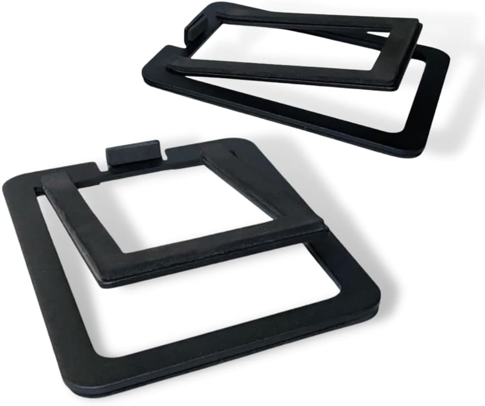 Desktop Speaker Stands for Small Speaker Tilted Tabletop Steel Computer Speaker Stands