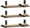 Heavy Duty Shelf Brackets Carbon Steel Industrial Black Floating Wall Mounted Support for Scaffold Board And DIY Floating Shelf
