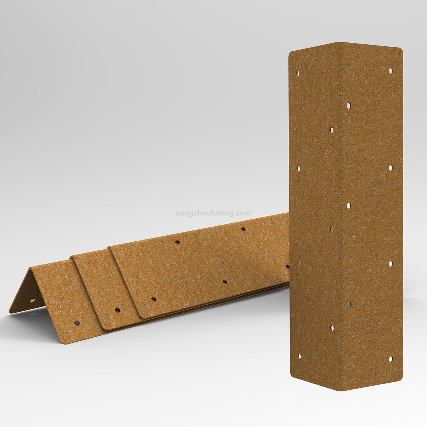 17" Garden Raised Bed Corner Brackets with Screws for 20"-24" Planter Bed 