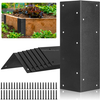 12 Inch Raised Garden Bed Corner Brackets Heavy Duty Metal Bracket for DIY Wooden Planter Box
